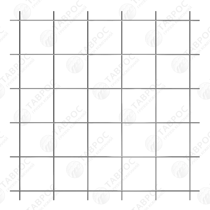 Сетка электросварная неоцинкованная (в картах) 2000*500*3,5